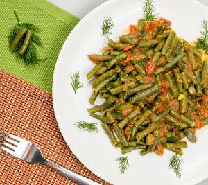 Fasole verde cu marar – vegan