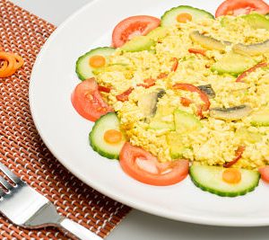 Omleta din tofu –  vegan