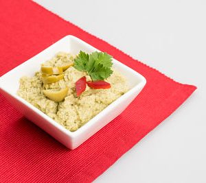Pateu de masline verzi – raw