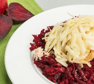 Salata cu mar si sfecla – raw