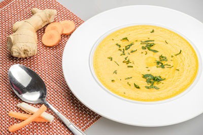 Supa de morcov ghimbir – raw