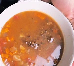 supa de linte neagra