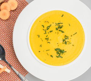 supa crema de morcov