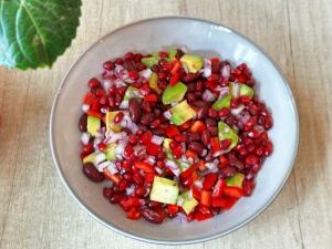 salata fasole fasole rosie